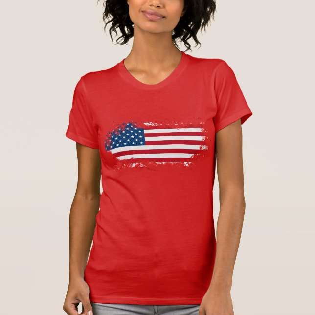 Patriotischer T - Shirt (Vorderseite)