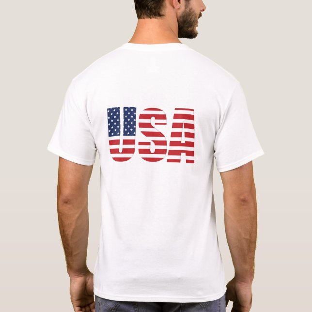 Patriotischer T - Shirt (Rückseite)