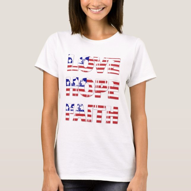 Patriotischer T - Shirt (Vorderseite)