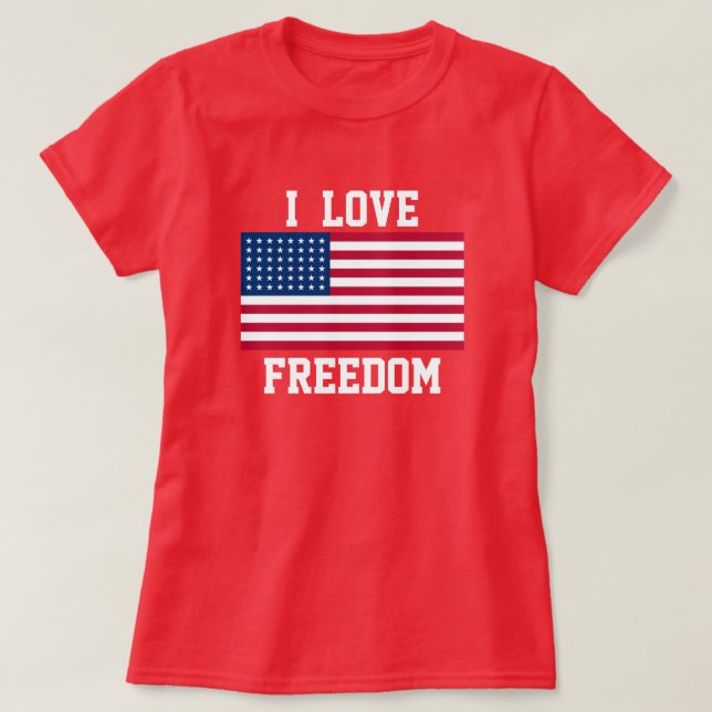 Patriotischer T - Shirt (Design vorne)