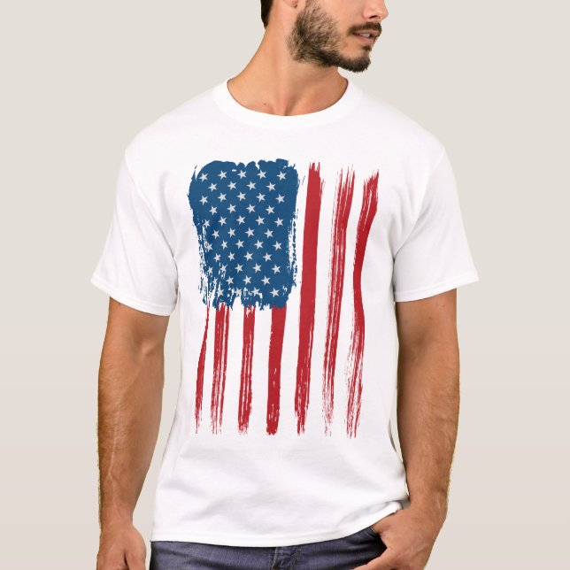 Patriotischer T - Shirt (Vorderseite)