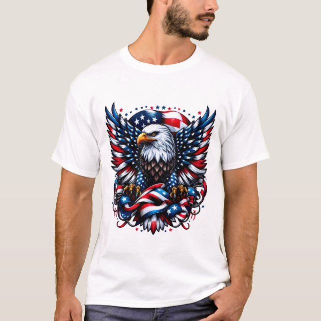 Patriotischer T - Shirt (Vorderseite)