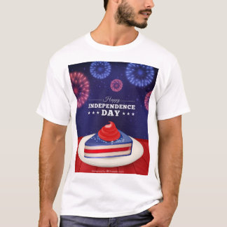 Patriotischer T - Shirt-Design für den Unabhängigk T-Shirt