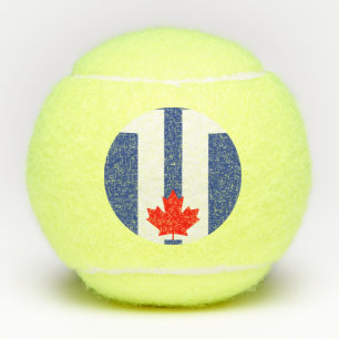 Patriotischer Tennisball mit Flagge von Toronto, K Tennisbälle