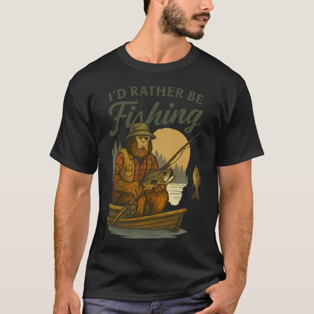 Patriotischer Thunfischfang T-Shirt (Vorderseite)