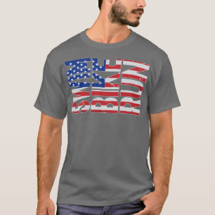Patriotischer Triathlon T-Shirt