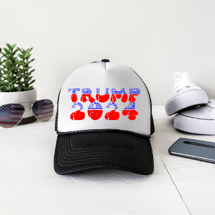  Patriotischer Trump 2024 Retro Vintage  Truckerkappe