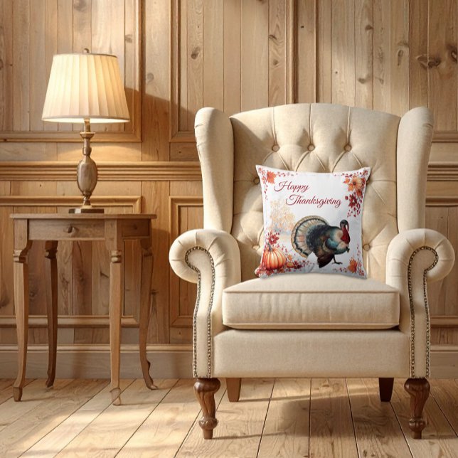 Patriotischer Türkei-Erntedank Kissen (Von Creator hochgeladen)