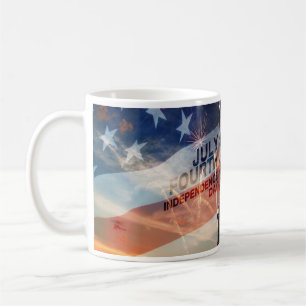 Patriotischer Unabhängigkeitstag Lady Liberty USA Tasse