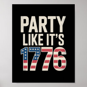Patriotischer Unabhängigkeitstag, Party wie es ist Poster
