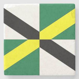 Patriotischer Untersetzer mit der Fahne von Monter