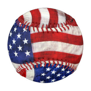 Patriotischer US-Flaggen-Spielball Baseball