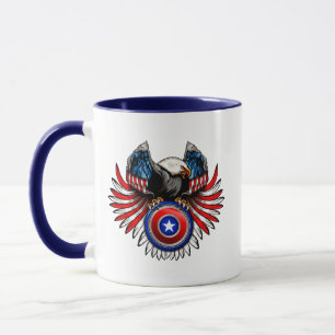 Patriotischer USA-Adler Tasse