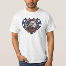 Patriotischer USA-Weißkopfseeadler