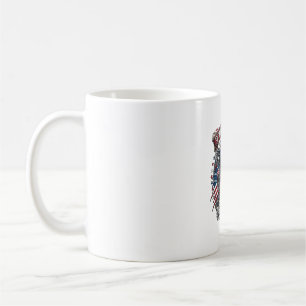 Patriotischer Vampir Freiheitslord Horror Monster Kaffeetasse