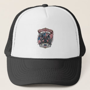 Patriotischer Vampir Freiheitslord Horror Monster  Truckerkappe