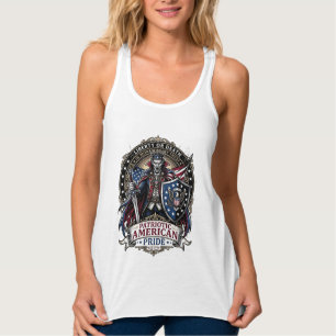 Patriotischer Vampir Liberty Lord Horror Monster P Tank Top