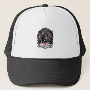 Patriotischer Vampir Liberty Lord Horror Monster P Truckerkappe
