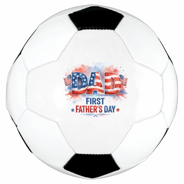 Patriotischer Vatertag Fußball (Vorderseite)