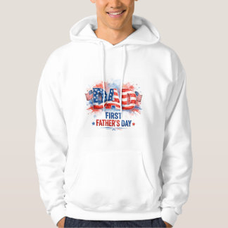 Patriotischer Vatertag Hoodie