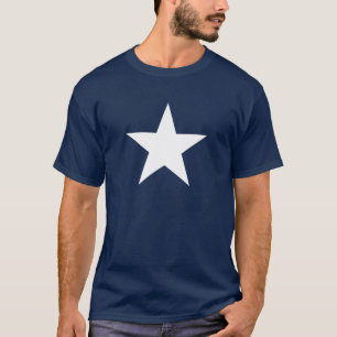 Patriotischer weißer Stern T-Shirt