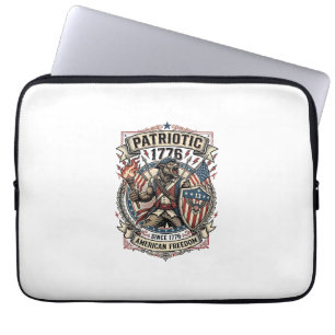 Patriotischer Werwolf Patriot Horror Monster Patri Laptopschutzhülle