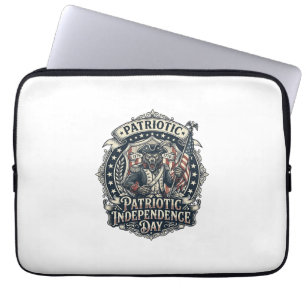 Patriotischer Werwolf Patriot Horror Monster Patri Laptopschutzhülle