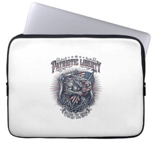 Patriotischer Werwolf Patriot Horror Monster Patri Laptopschutzhülle