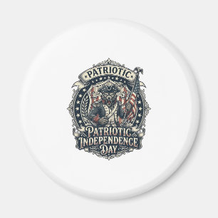Patriotischer Werwolf Patriot Horror Monster Patri Magnet
