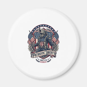 Patriotischer Werwolf Patriot Horror Monster Patri Magnet