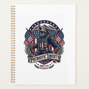 Patriotischer Werwolf Patriot Horror Monster Patri Planer