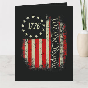 Patriotisches 4. Juli Amerika Dankeskarte