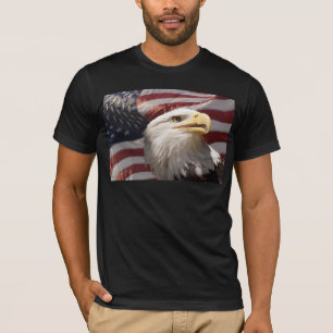 Patriotisches Adler-Shirt T-Shirt