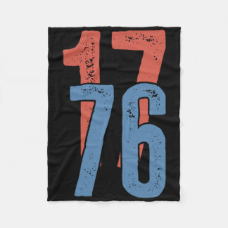 Patriotisches Amerika 1776 4. Juli Fleecedecke