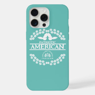 PATRIOTISCHES AMERIKA | FREIHEIT DER GOTT FAMILIE iPhone 15 PRO MAX HÜLLE