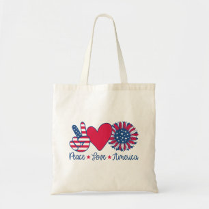 Patriotisches Amerika USA Tragetasche