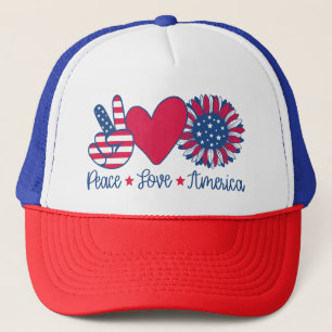 Patriotisches Amerika USA Truckerkappe