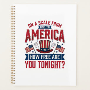 Patriotisches Amerika Wie Frei Bist Du Heute Abend Planer