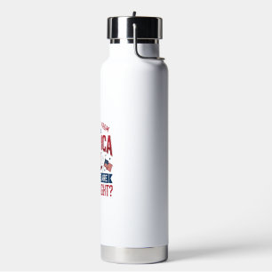 Patriotisches Amerika Wie Frei Bist Du Heute Abend Trinkflasche