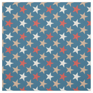 Patriotisches amerikanisches Sterne-Muster Stoff