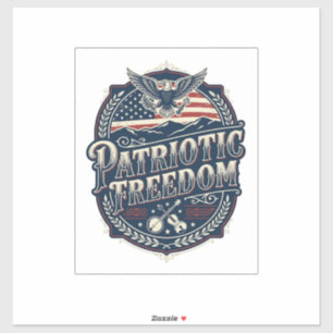 Patriotisches Appalachian Heritage Vektorgrafik T- Aufkleber