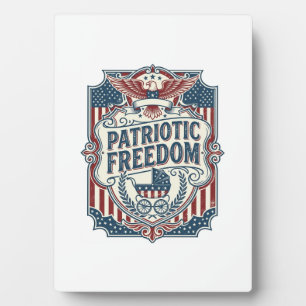 Patriotisches Baby Shower Vektorgrafik T-Shirt Fotoplatte