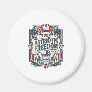 Patriotisches Baby Shower Vektorgrafik T-Shirt Magnet