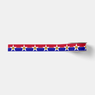 Patriotisches Band mit Flagge von Dallas Ripsband