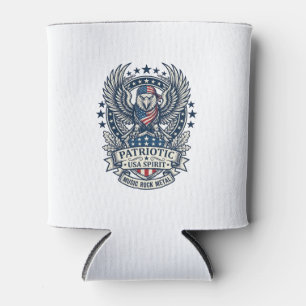 Patriotisches Bandana-Rocker Old Glory Musik Rock Dosenkühler