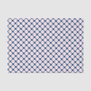 Patriotisches Baseball-Seidenpapier Seidenpapier