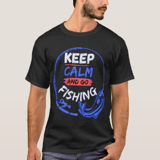 Patriotisches Bassfischen-Design mit amerikanische T-Shirt