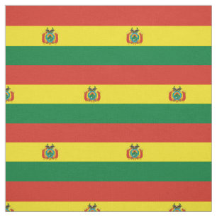 Patriotisches Bolivien Flagge Stoff