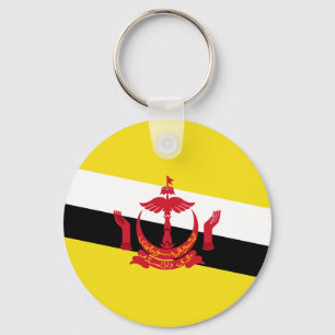Patriotisches Brunei-Flaggen-Schlüsselanhänger Schlüsselanhänger