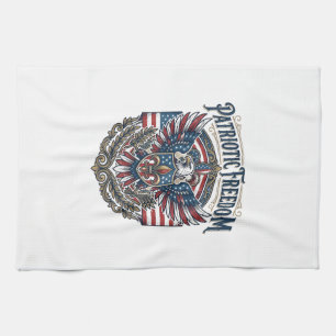 Patriotisches Cajun-Stolz Vektorgrafik T-Shirt_1 Geschirrtuch